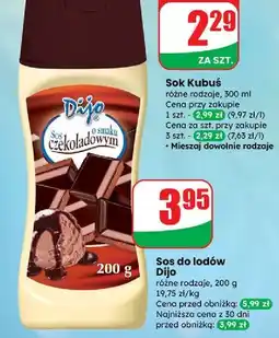 Dino Sos deserowy czekoladowy Dijo oferta