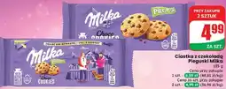 Dino Ciastka z kawałkami czekolady Milka Pieguski oferta