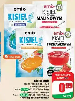 Dino Kisiel malinowy Emix oferta