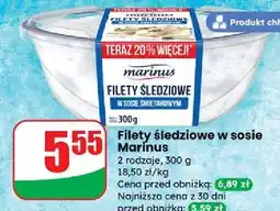 Dino Filety śledziowe w sosie śmietanowym Marinus oferta