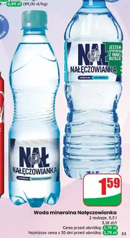 Dino Woda niegazowana Nałęczowianka oferta
