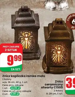 Dino Znicz kapliczka ramka mała oferta