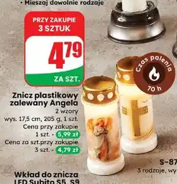 Dino Znicz plastikowy zalewany 70 h Angela oferta