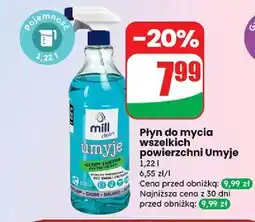 Dino Płyn do szyb umyje Mill Clean oferta
