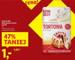 Lidl Mąka pszenna tortowa typ 450 1kg Kuchnia Lidla oferta
