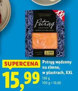 Lidl Pstrąg wędzony na zimno, w plastrach, XXL Lidl oferta