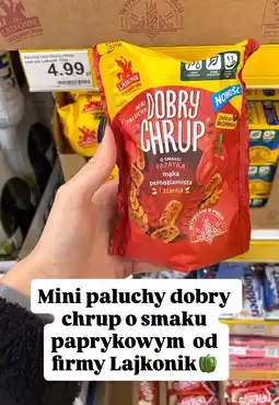 Dino Paluchy mini dobry chrup papryka 100g Lajkonik oferta