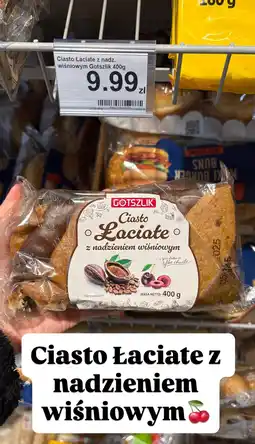 Dino Ciasto Łaciate z nadzieniem wiśniowym 400g Gotszlik oferta