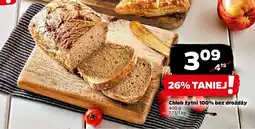 Netto Chleb żytni 100% bez drożdży 400 g Netto oferta