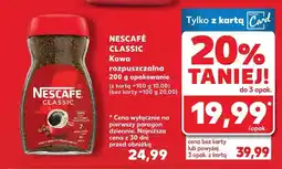 Kaufland Kawa rozpuszczalna Classic 200 g Nescafé oferta