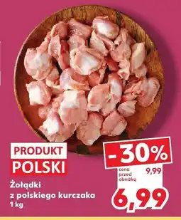 Kaufland Żołądki z polskiego kurczaka 1 kg Kaufland oferta