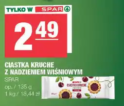 SPAR mini Ciastka kruche z nadzieniem wiśniowym SPAR oferta