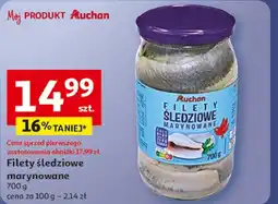 Auchan Filety śledziowe Auchan oferta