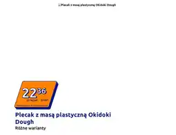 Action Plecak z masą plastyczną Okidoki Dough oferta
