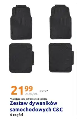 Action Zestaw dywaników samochodowych C&C oferta