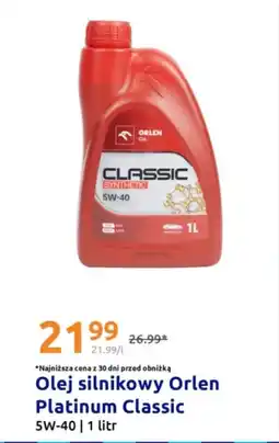 Action Olej silnikowy Orlen Platinum Classic oferta