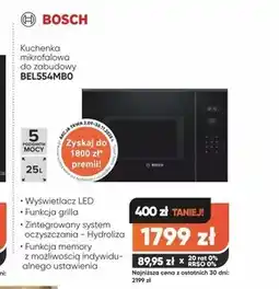 Max Elektro Kuchenka mikrofalowa Bosch oferta