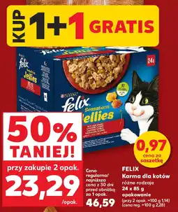 Kaufland FELIX Karma dla kotów oferta