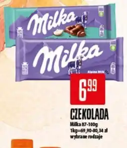 Społem Czekolada Milka oferta