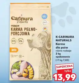 Kaufland K-CARINURA NATURALS Karma dla psów oferta