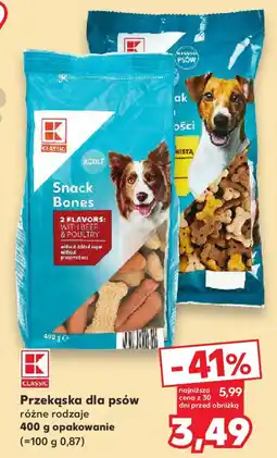 Kaufland Przekąska dla psów oferta