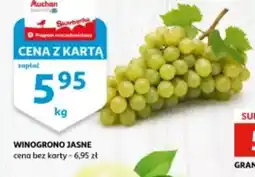 Auchan Winogrono jasne oferta