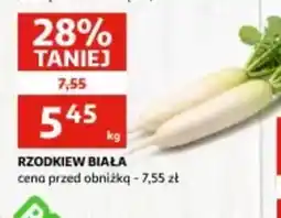 Auchan Rzodkiew biała oferta