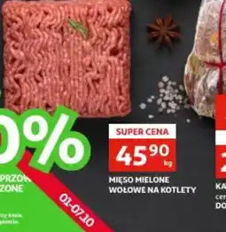 Auchan Mięso mielone wołowe na kotlety oferta