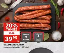 Auchan Kiełbasa pieprzowa oferta