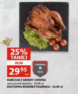 Auchan Kurczak z grzędy z rożna oferta