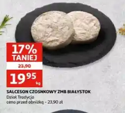 Auchan Salceson czosnkowy ZMB Białystok oferta