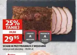 Auchan Schab w przyprawach z wędzarni oferta