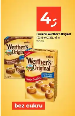 Dealz Cukierki Werther's Original różne rodzaje 42g oferta