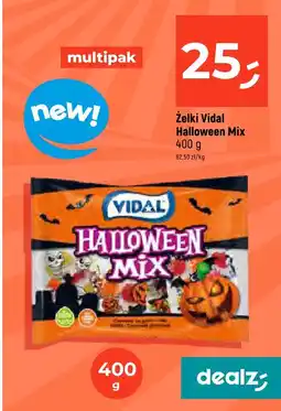 Dealz Żelki Vidal Halloween Mix 400g oferta