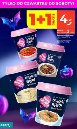 Dealz Danie instant Pink Rocket różne rodzaje 120g oferta