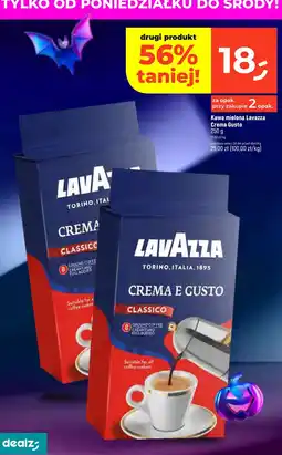 Dealz Kawa mielona Lavazza Crema Gusto 250g oferta