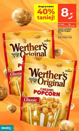 Dealz Popcorn Werther's Original caramelowy 100g oferta