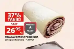 Auchan Rolada z czarną porzeczką oferta