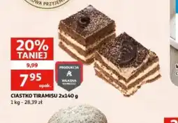 Auchan Ciastko Tiramisu oferta
