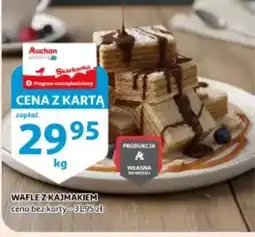 Auchan Wafle z kajmakiem oferta