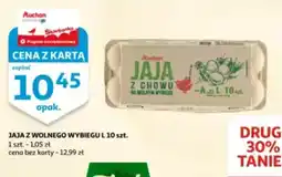 Auchan Jaja z wolnego wybiegu L oferta