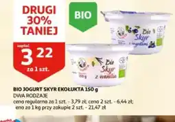Auchan Bio Jogurt Skyr EkoLukta oferta