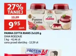 Auchan Panna Cotta Rians oferta