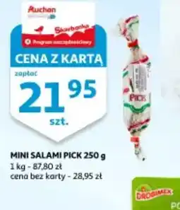 Auchan Mini salami Pick oferta