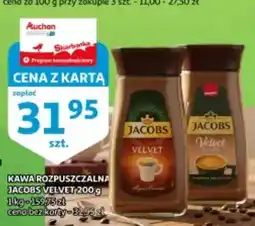 Auchan Kawa rozpuszczalna Jacobs Velvet oferta