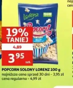 Auchan Popcorn solony Lorenz oferta