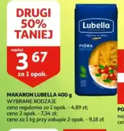 Auchan Makaron Lubella oferta