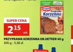 Auchan Przyprawa korzenna Dr. Oetker oferta
