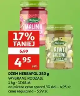Auchan Dżem Herbapol oferta