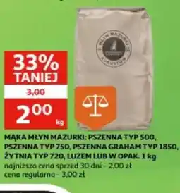 Auchan Mąka Młyn Mazurski oferta